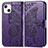 Funda de Cuero Cartera con Soporte Patron de Moda Carcasa H07 para Apple iPhone 15