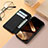 Funda de Cuero Cartera con Soporte Patron de Moda Carcasa H09 para Apple iPhone 14 Pro