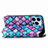 Funda de Cuero Cartera con Soporte Patron de Moda Carcasa H10 para Apple iPhone 14 Pro