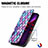 Funda de Cuero Cartera con Soporte Patron de Moda Carcasa H10 para Apple iPhone 14 Pro Max