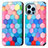 Funda de Cuero Cartera con Soporte Patron de Moda Carcasa H10 para Apple iPhone 14 Pro Max