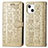 Funda de Cuero Cartera con Soporte Patron de Moda Carcasa H11 para Apple iPhone 13 Mini