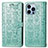 Funda de Cuero Cartera con Soporte Patron de Moda Carcasa H12 para Apple iPhone 15 Pro Max