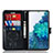 Funda de Cuero Cartera con Soporte Patron de Moda Carcasa JX1 para Samsung Galaxy S20 FE 4G