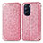 Funda de Cuero Cartera con Soporte Patron de Moda Carcasa S01D para Motorola Moto Edge X30 5G