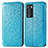 Funda de Cuero Cartera con Soporte Patron de Moda Carcasa S01D para Realme GT Master Explorer 5G