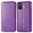 Funda de Cuero Cartera con Soporte Patron de Moda Carcasa S01D para Samsung Galaxy F02S SM-E025F