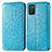 Funda de Cuero Cartera con Soporte Patron de Moda Carcasa S01D para Samsung Galaxy M02s