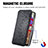 Funda de Cuero Cartera con Soporte Patron de Moda Carcasa S01D para Samsung Galaxy M32 5G