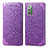 Funda de Cuero Cartera con Soporte Patron de Moda Carcasa S01D para Samsung Galaxy Note 20 5G