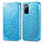 Funda de Cuero Cartera con Soporte Patron de Moda Carcasa S01D para Samsung Galaxy S20 FE 4G