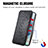 Funda de Cuero Cartera con Soporte Patron de Moda Carcasa S01D para Samsung Galaxy S20 Plus 5G