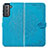 Funda de Cuero Cartera con Soporte Patron de Moda Carcasa S01D para Samsung Galaxy S22 Plus 5G