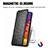 Funda de Cuero Cartera con Soporte Patron de Moda Carcasa S01D para Samsung Galaxy S23 FE 5G