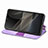 Funda de Cuero Cartera con Soporte Patron de Moda Carcasa S01D para Sony Xperia Ace II