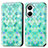 Funda de Cuero Cartera con Soporte Patron de Moda Carcasa S02D para Huawei Nova 10 SE