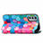 Funda de Cuero Cartera con Soporte Patron de Moda Carcasa S02D para Motorola Moto Edge 20 5G