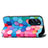 Funda de Cuero Cartera con Soporte Patron de Moda Carcasa S02D para Motorola Moto Edge X30 5G