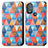 Funda de Cuero Cartera con Soporte Patron de Moda Carcasa S02D para Motorola Moto G Play Gen 2