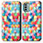 Funda de Cuero Cartera con Soporte Patron de Moda Carcasa S02D para Nokia G22