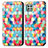 Funda de Cuero Cartera con Soporte Patron de Moda Carcasa S02D para Samsung Galaxy F42 5G