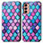 Funda de Cuero Cartera con Soporte Patron de Moda Carcasa S02D para Samsung Galaxy M13 4G