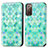 Funda de Cuero Cartera con Soporte Patron de Moda Carcasa S02D para Samsung Galaxy S20 FE (2022) 5G