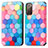 Funda de Cuero Cartera con Soporte Patron de Moda Carcasa S02D para Samsung Galaxy S20 Lite 5G