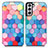 Funda de Cuero Cartera con Soporte Patron de Moda Carcasa S02D para Samsung Galaxy S22 Plus 5G