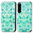 Funda de Cuero Cartera con Soporte Patron de Moda Carcasa S02D para Sony Xperia 1 IV SO-51C