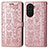 Funda de Cuero Cartera con Soporte Patron de Moda Carcasa S03D para Huawei Nova 10