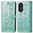 Funda de Cuero Cartera con Soporte Patron de Moda Carcasa S03D para Huawei Nova 9 Pro