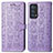 Funda de Cuero Cartera con Soporte Patron de Moda Carcasa S03D para Oppo Reno6 Pro+ Plus 5G