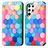 Funda de Cuero Cartera con Soporte Patron de Moda Carcasa S03D para Samsung Galaxy S24 Ultra 5G