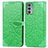 Funda de Cuero Cartera con Soporte Patron de Moda Carcasa S04D para Motorola Moto Edge 20 5G