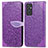 Funda de Cuero Cartera con Soporte Patron de Moda Carcasa S04D para Samsung Galaxy M34 5G