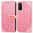 Funda de Cuero Cartera con Soporte Patron de Moda Carcasa S04D para Samsung Galaxy S20 5G