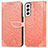 Funda de Cuero Cartera con Soporte Patron de Moda Carcasa S04D para Samsung Galaxy S21 5G