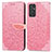 Funda de Cuero Cartera con Soporte Patron de Moda Carcasa S04D para Samsung Galaxy S23 FE 5G