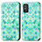 Funda de Cuero Cartera con Soporte Patron de Moda Carcasa S06D para Huawei Honor X10 Max 5G