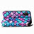 Funda de Cuero Cartera con Soporte Patron de Moda Carcasa S06D para Sharp Aquos wish3