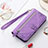 Funda de Cuero Cartera con Soporte Patron de Moda Carcasa S07D para Samsung Galaxy S24 5G