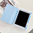 Funda de Cuero Cartera con Soporte Patron de Moda Carcasa XH3 para Apple iPad 10.2 (2020) Azul Claro