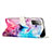 Funda de Cuero Cartera con Soporte Patron de Moda Carcasa Y01X para Samsung Galaxy S20 FE 4G