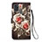 Funda de Cuero Cartera con Soporte Patron de Moda Carcasa Y02B para Samsung Galaxy A21s