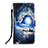 Funda de Cuero Cartera con Soporte Patron de Moda Carcasa Y02B para Samsung Galaxy A52s 5G
