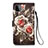 Funda de Cuero Cartera con Soporte Patron de Moda Carcasa Y02B para Samsung Galaxy F42 5G