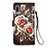 Funda de Cuero Cartera con Soporte Patron de Moda Carcasa Y02B para Samsung Galaxy M02