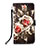 Funda de Cuero Cartera con Soporte Patron de Moda Carcasa Y02B para Samsung Galaxy M11