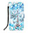 Funda de Cuero Cartera con Soporte Patron de Moda Carcasa Y02B para Samsung Galaxy M14 5G